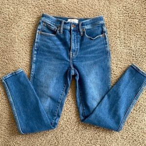 Madewell skinny’s size 26